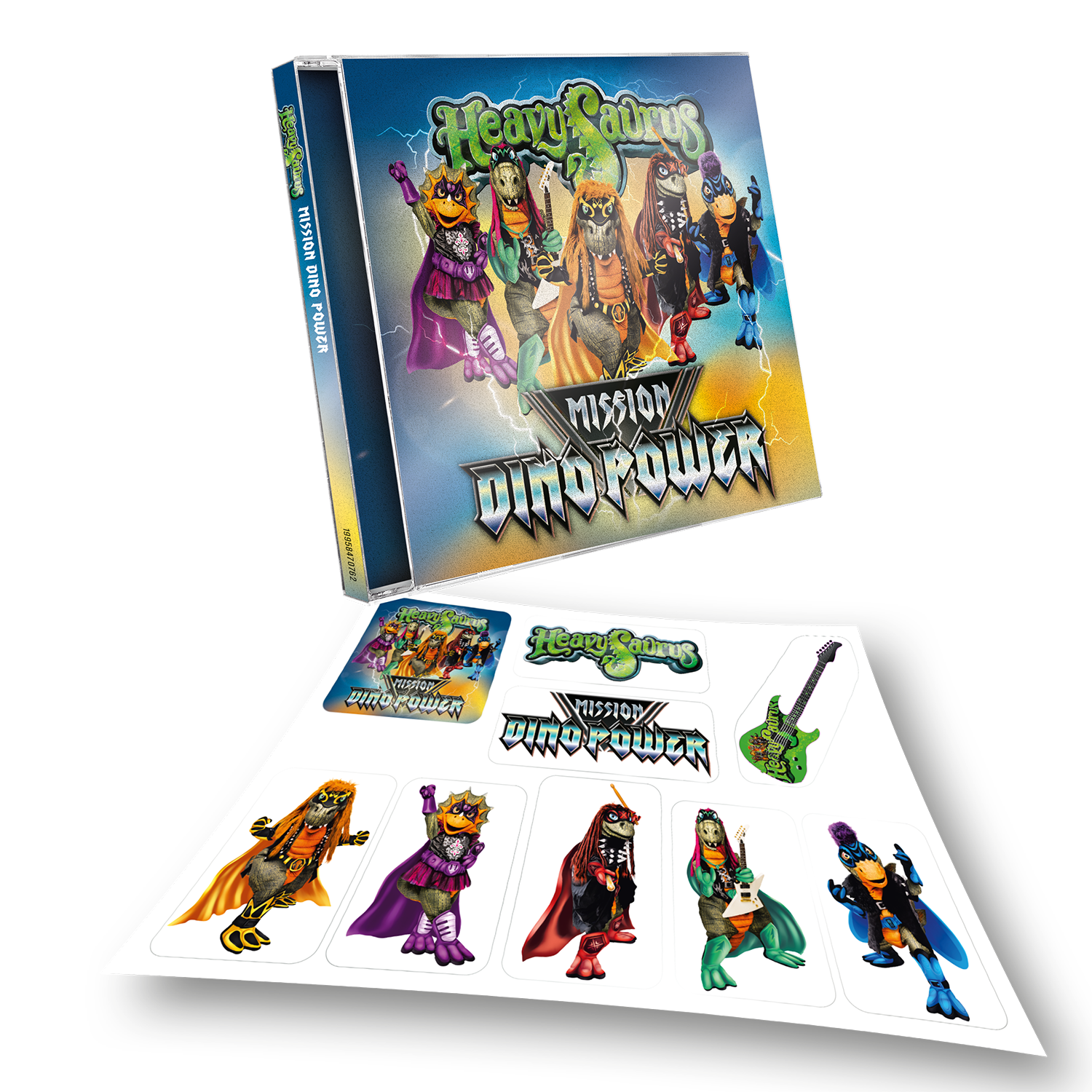 Mission Dino Power CD + gratis Klebetattoos