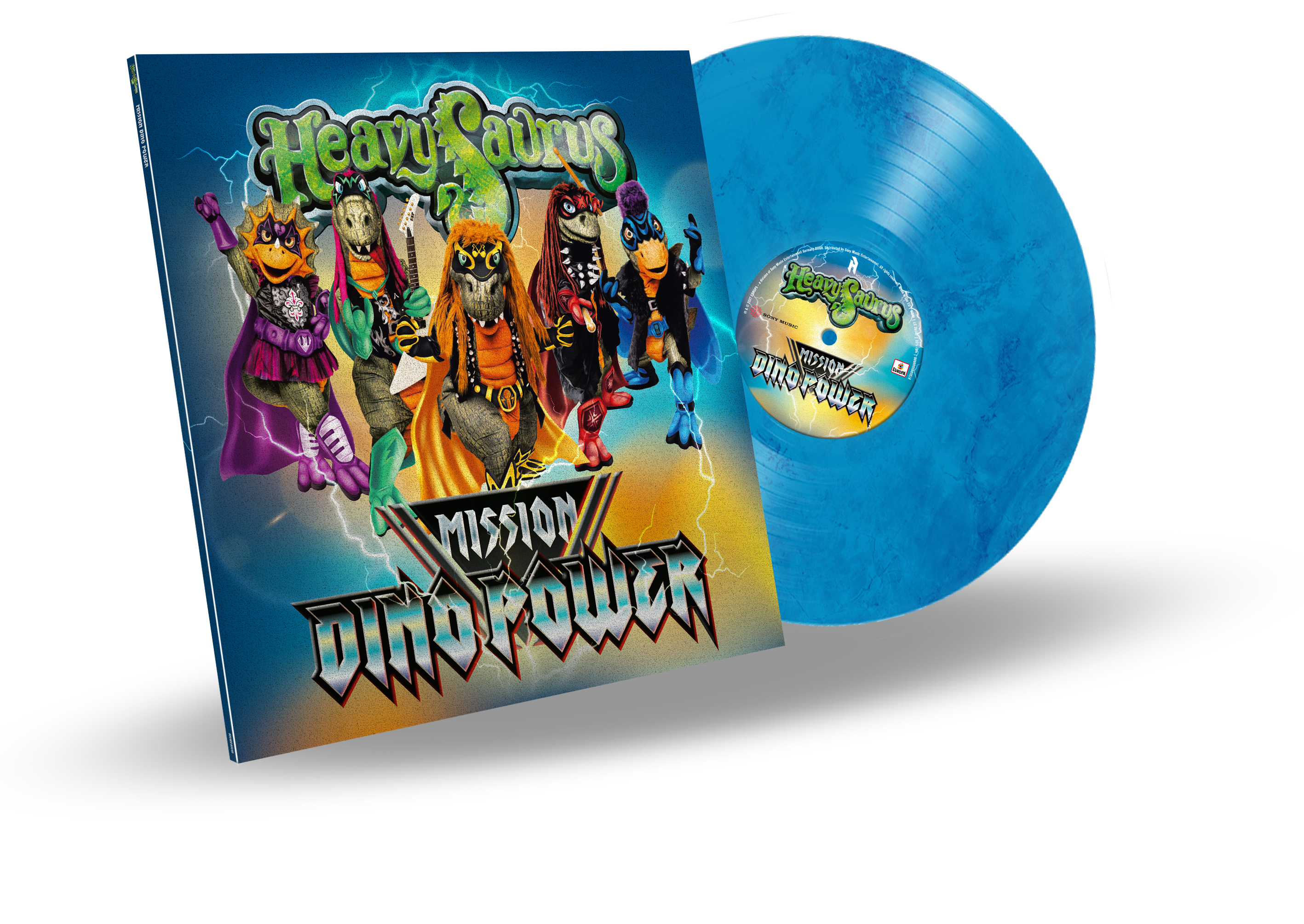 Mission Dino Power Color Vinyl (140g) inkl. Poster