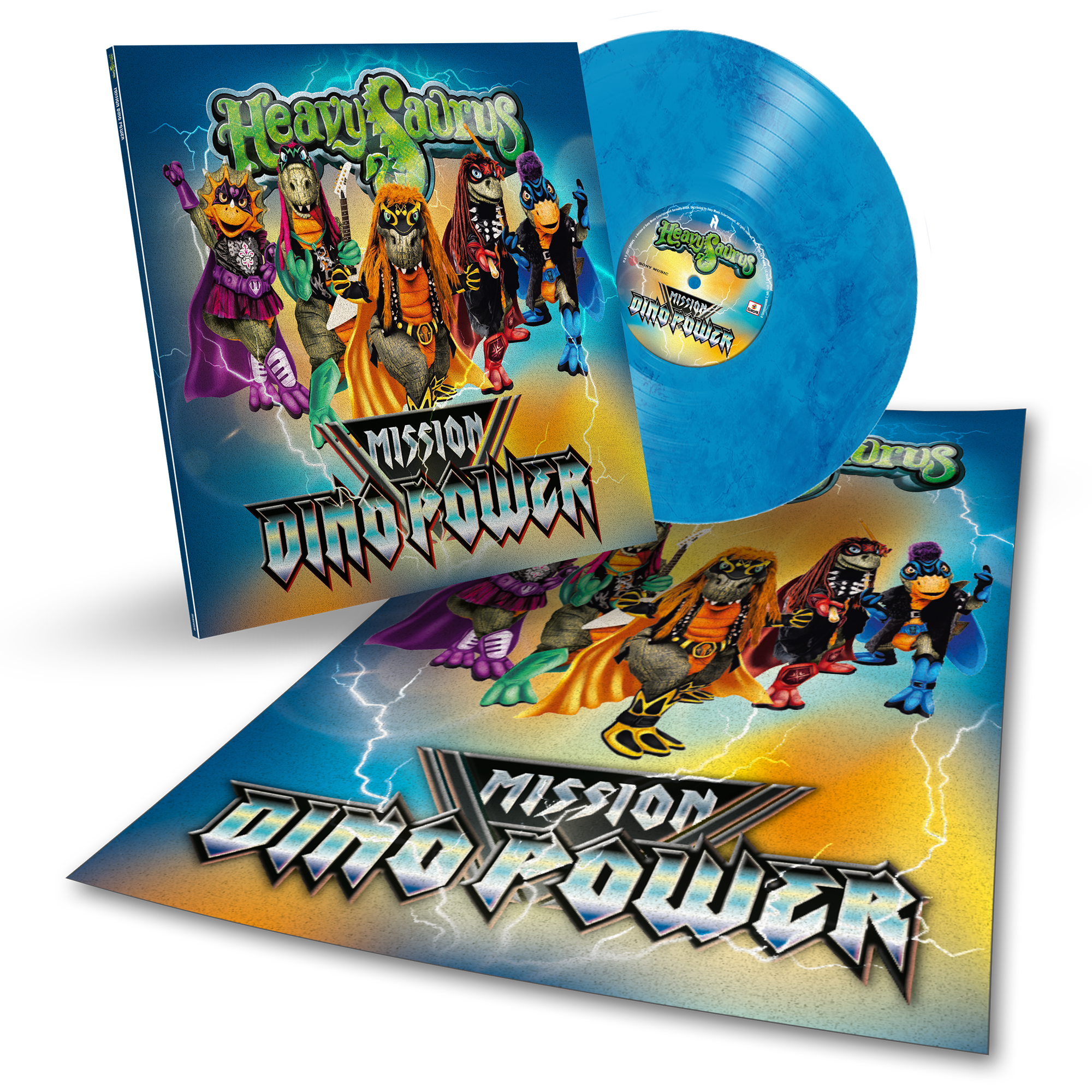 Mission Dino Power Color Vinyl (140g) inkl. Poster